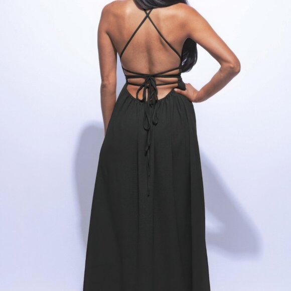 Side Slit Maxi Dress - Picture 4 of 4